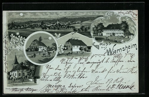 Mondschein-Lithographie