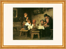 Das Tischgebet um 1874 Familie