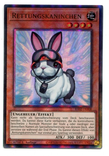 Rettungskaninchen - yu-gi-oh!,