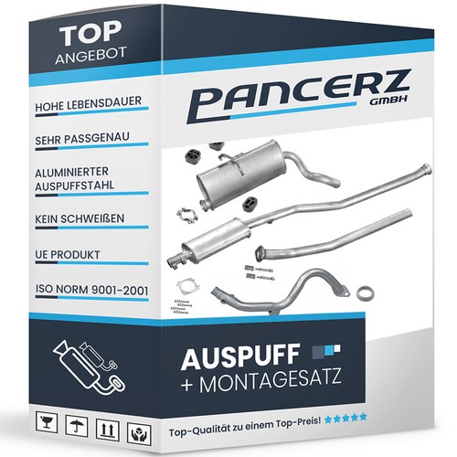 Auspuffanlage für citroen - auspuffanlage,