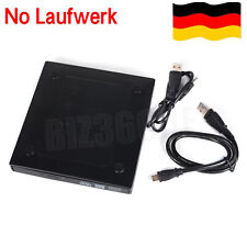 SATA Leergehäuse für CD/DVD Laufwerke SLIM 9.5mm (No Laufwerk)