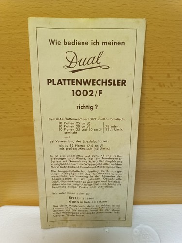Orginal bedienungsanleitung - orginal,