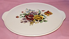 VILLEROY BOCH V&B alt Bouquet Tortenplatte Ø33 cm Kuchenplatte Kupferdruck 83485
