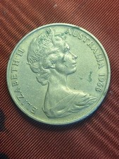1968 Australian 20 Cents -