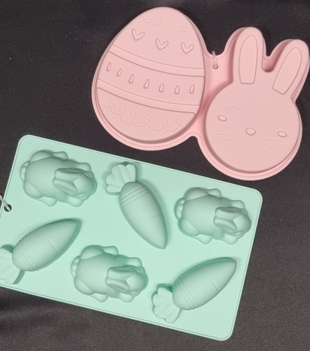 2er set silikonform ostern - 2er,