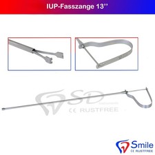 Medizinisch Gynäkologie Instrumente uterus IUP Fasszange 13'' Greifzange