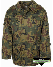Polnischer Parka Feldjacke WZ 93 Tarn mit Futter versch. Größen Armee Jacke Neuw