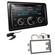 Pioneer Autoradio CD Bluetooth USB Einbauset für Volkswagen VW Polo 9N ISO