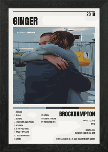 Brockhampton ginger album - brockhampton,