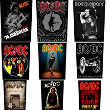 AC/DC große Rückenaufnäher Backpatches - große Auswahl