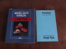 Modellautokatalog Corgi von