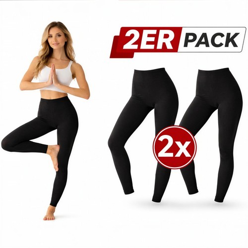 Leggings damen 2er - 2er, pack