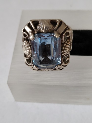 Jugendstil 835er silber ring - 835er,