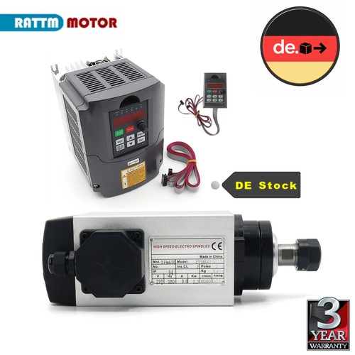 Ger 3kw 220v fräs motor - 『ger』,