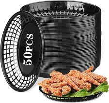 50 Stück Oval Kunststoff