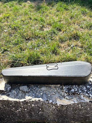 Schwarzer holzkoffer für - schwarzer,