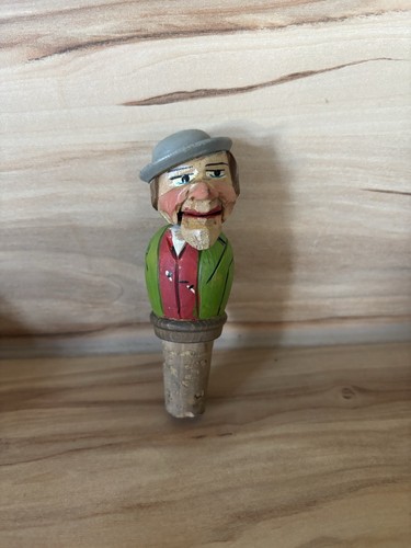 Flaschenverschluss holzkopf - flaschenverschluss,