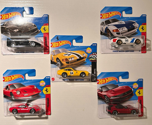 Hot wheels ferrari models - /, 5