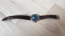 CMI Quartz Damenuhr mit Leder Armbanduhr Gehäuse 36mm Stegbreite 16mm