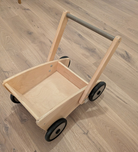 Wesco lauflernwagen aus holz - holz,