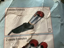 ORIGINAL BONINI-Sportschalldämpfer Golf2 (19E) TÜV Bestätigung (ABE) NOS