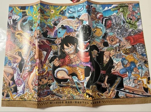 One piece wt100 gedenkposter - wt100,