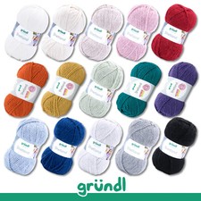 Gründl 100 g Shetland Stricken Wolle Wintergarn kuschelweich 15 Farben