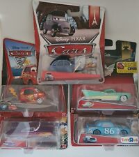 Disney Pixar Cars Auto Chick Hicks, Sally, Flo, Doc Hudson,Ramona, Cartney