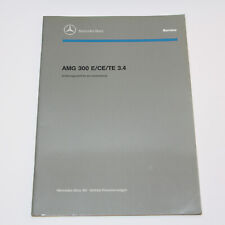 Mercedes W124 300E CE TE 3,4 AMG - Einführungsschrift Werkstatthandbuch 1991