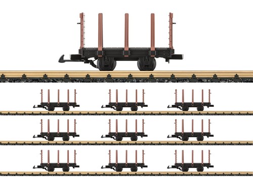 Lgb 49172 spur set wagen - 49172,