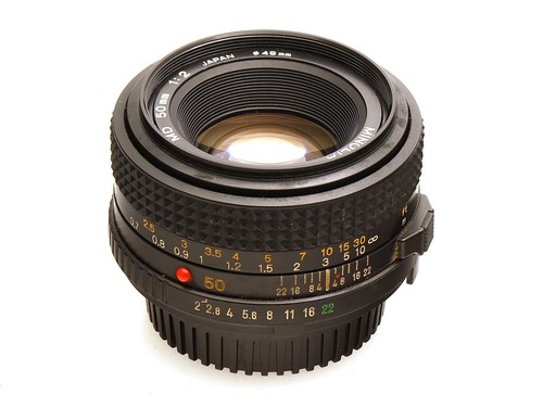 Minolta objektiv 50 mm - objektiv,