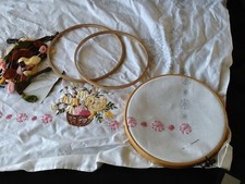 angefangenes Stickset