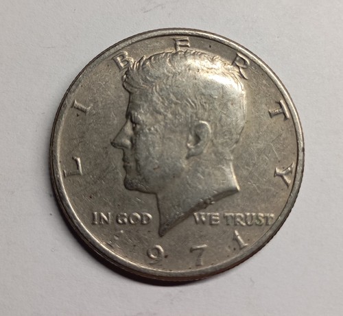 Half dollar liberty 1971 - half, (fg)
