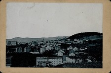 Kabinettfoto Boguszów Gottesberg Schlesien, Gesamtansicht - 10509223