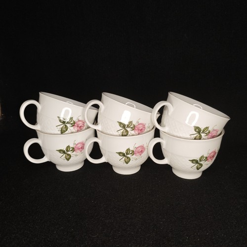 Kaffeetasse rote rosen - rote,