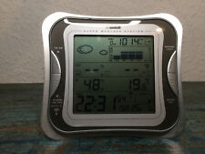 Funk Wetterstation Conrad Electronic KW9110 Temperatur Luftfeuchtigkeit Wecker