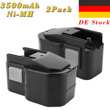 2X 3500mAh 14.4V NiMH BS14X Akku für Milwaukee 0511-21 AEG 48-11-1000 48-11-1014