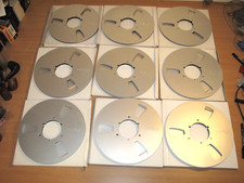 9 x REVOX LEERSPULE 26,5 ALU