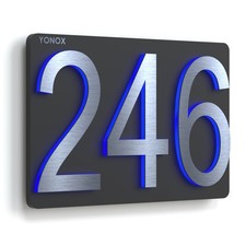 LED Hausnummer Türnummer