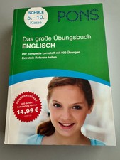 Das große Übungsbuch Englisch | Pons | Schule 5.-10. Klasse | Neuwertig