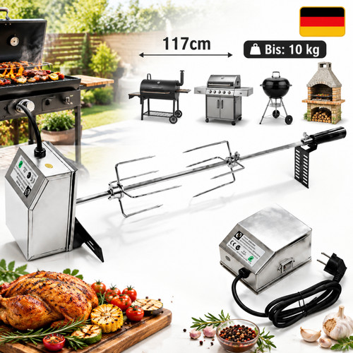 Edelstahl grillspieß - edelstahl,