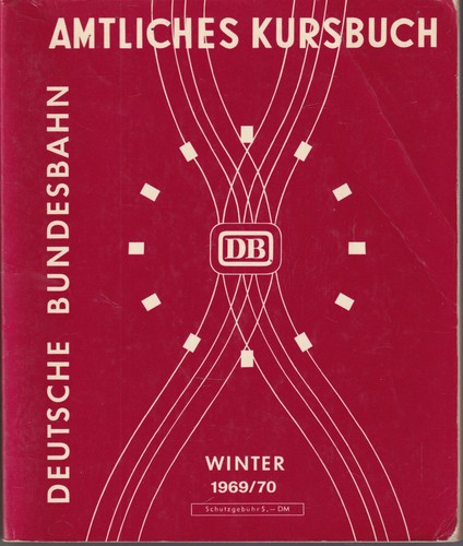 Original amtliches kursbuch - original,