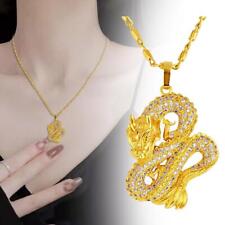 Chinese Dragon Pendant Dragon Pendant Necklace Sweater Access Jewelry