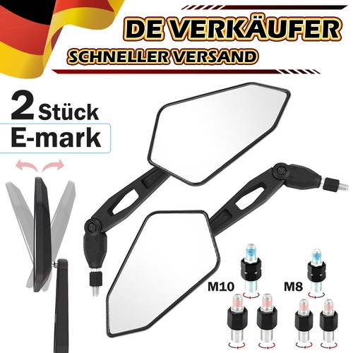 Paar satz motorrad spiegel - 1,