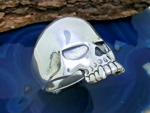 Schlichter totenkopf 925 - totenkopf,