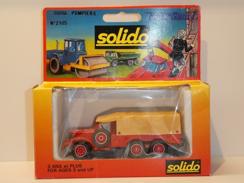 Solido dodge pompiers fire - dodge,