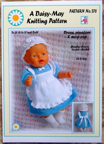 Puppen strickmuster 278 - puppen,