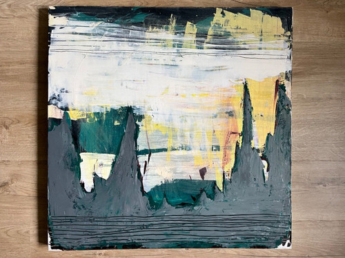 Gemälde abstrakt 70x70 - abstrakt,