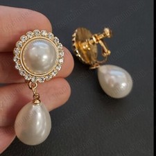 4 cm große CLIP ON Träne