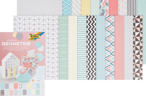 Folia motivblock geometrie - folia,